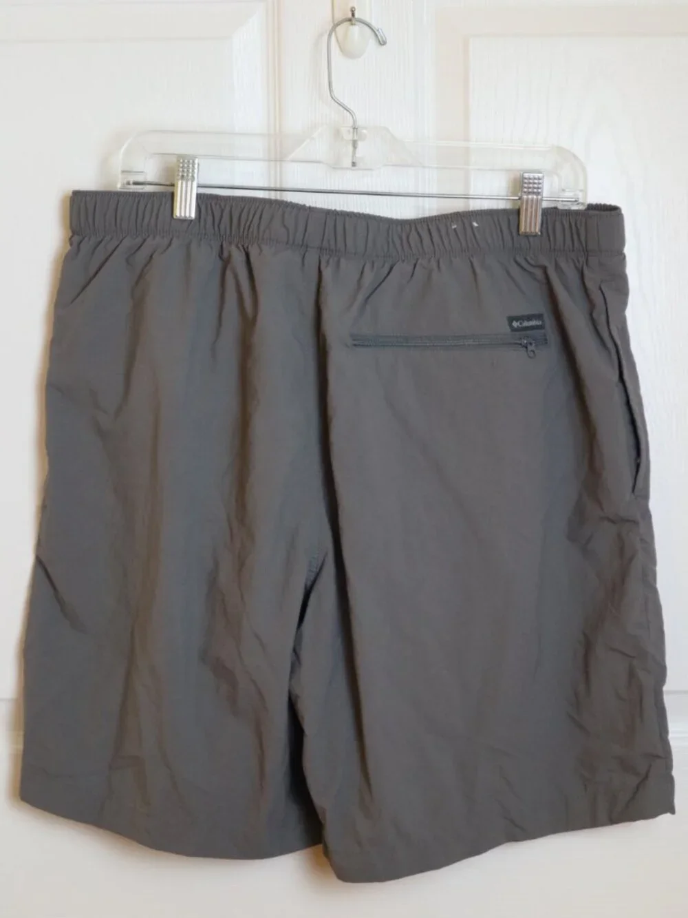 Columbia Shorts Mens Sz L Nylon Elastic Waist Belt Hiking Outdoors Swimwear - Picture 5 of 6